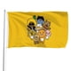 thumbnail image 1 of Kakao Friends Bandera impresa con temática, regalo perfecto para fanáticos, amigos y familiares, y adecuada para actividades al aire libre e interiores, decoraciones de fiesta. 120*180CM, 1 of 6