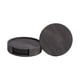 thumbnail image 1 of Juego De 6 Posavasos De Cuero Para Bebidas De 4 Pulgadas, Para Encimera De Jardín, Color Gris Oscuro, 1 of 5