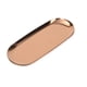 thumbnail image 1 of Xiao Hua Bandeja Decorativa de Acero Inoxidable, 1 Pieza, 9 Pulgadas de Largo, Se Puede Usar Como Plato para Joyería, Bandeja de Almacenamiento de Cosméticos, Bandeja de Artículos Varios para Baño,, 1 of 4