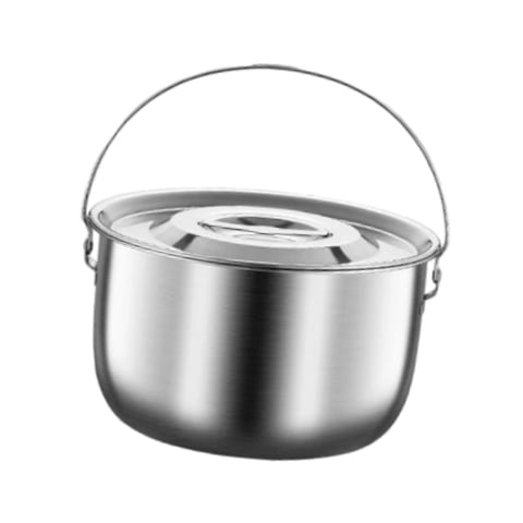 Bothyi - Olla De Cocina Multiusos Para Sopa, Para Camping, Comercial, 3,0 L
