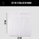 thumbnail image 2 of Juego De 4 Toallas Faciales 32x32cm Algodon 500g Set Baño Az Blanco Blanco, 2 of 10