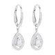 thumbnail image 2 of Pendientes SWAROVSKI Una Angelic Drop con cristal transparente pavé, 2 of 4