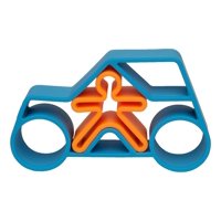 Set De Auto Y Persona Color Azul Dëna