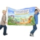 thumbnail image 2 of Adivina Cuánto te Quiero Bandera impresa con temática, regalo perfecto para fanáticos, amigos y familiares, y adecuada para actividades al aire libre e interiores, decoraciones de fiesta. 120*180CM, 2 of 6