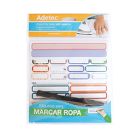 Adetec - Set De Etiquetas Para Marcar Ropa