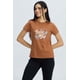 thumbnail image 2 of Polera Mujer Básica Print Camel, 2 of 4