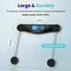 thumbnail image 4 of Báscula De Baño Digital Peso Corporal 180 Kg Color Negro, 4 of 7