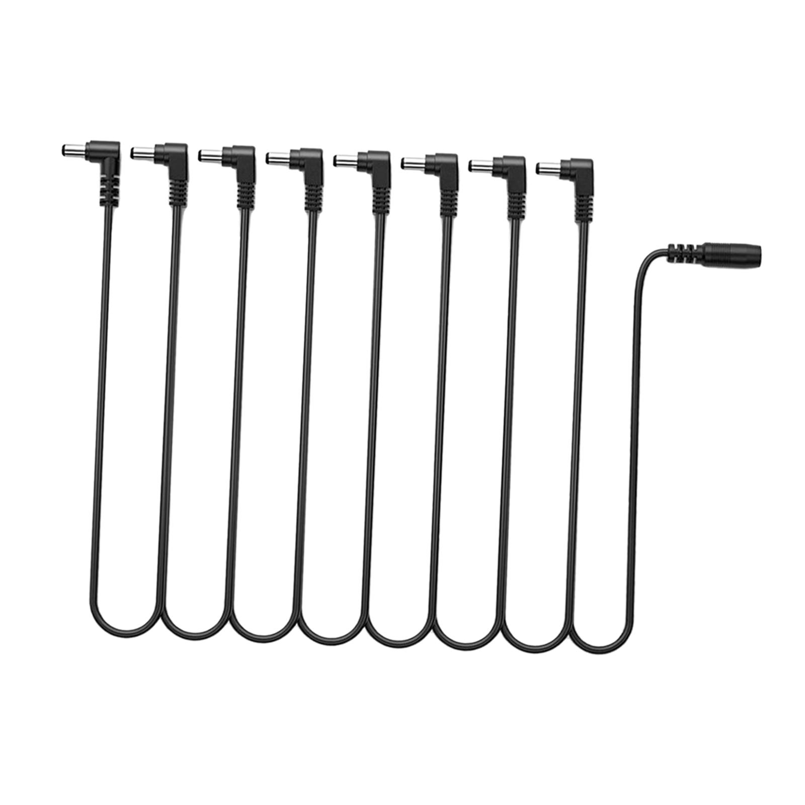 Bothyi - Cable De Efectos De Cadena De Margaritas 9V Dc Para Guitarra Acústica Teclado De Guitarra Eléctrica De 8 Vías