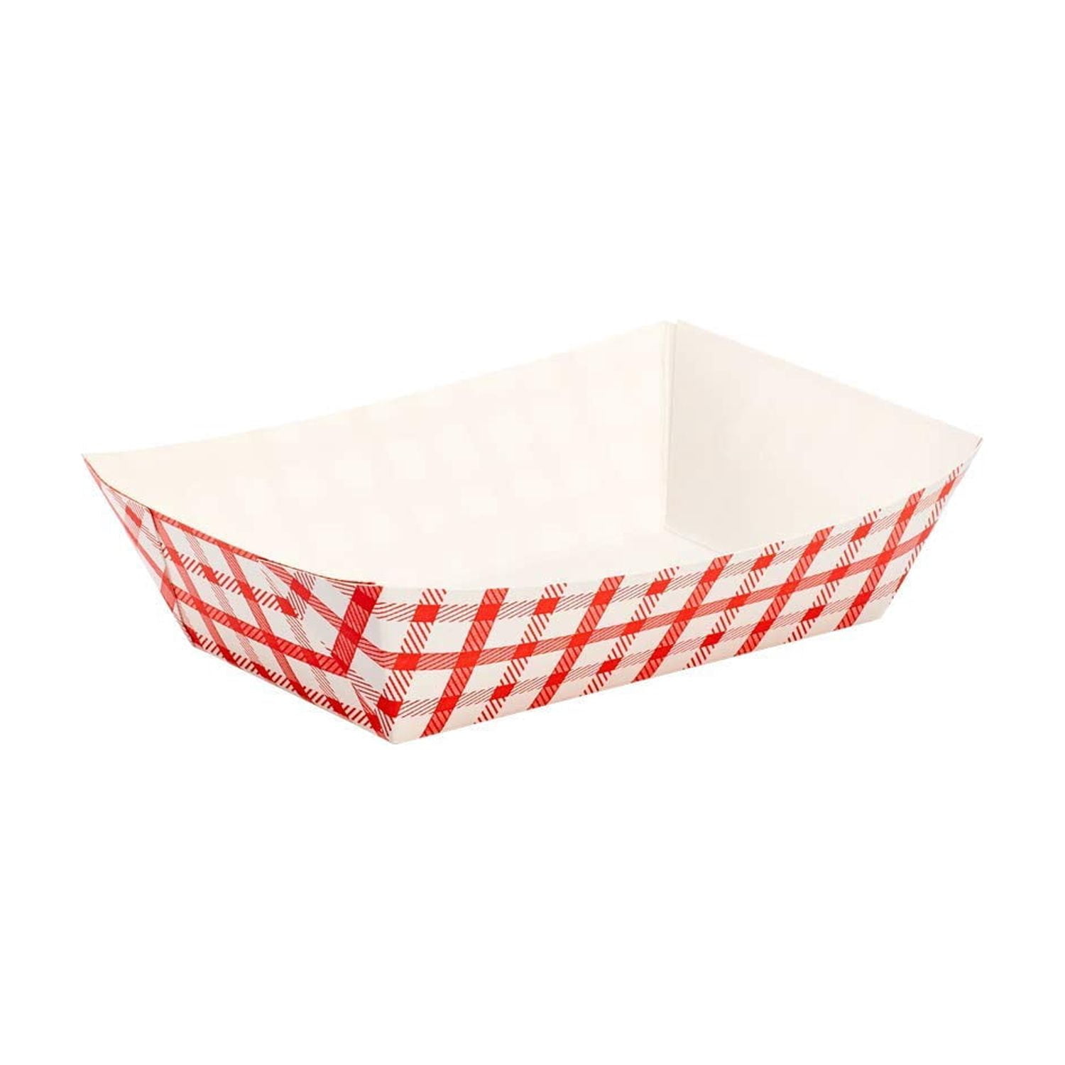 Bandejas De Papel Para Alimentos Karat De 2 Lb Desechables Y Resistentes A Fugas