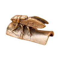 Magideal - Adorno De Animales, Estatua De Animales De Latón, Accesorios De Decoración, Decoración Feng Shui, Artesanía De Oficina Vintage, Estatua De Cobre Para