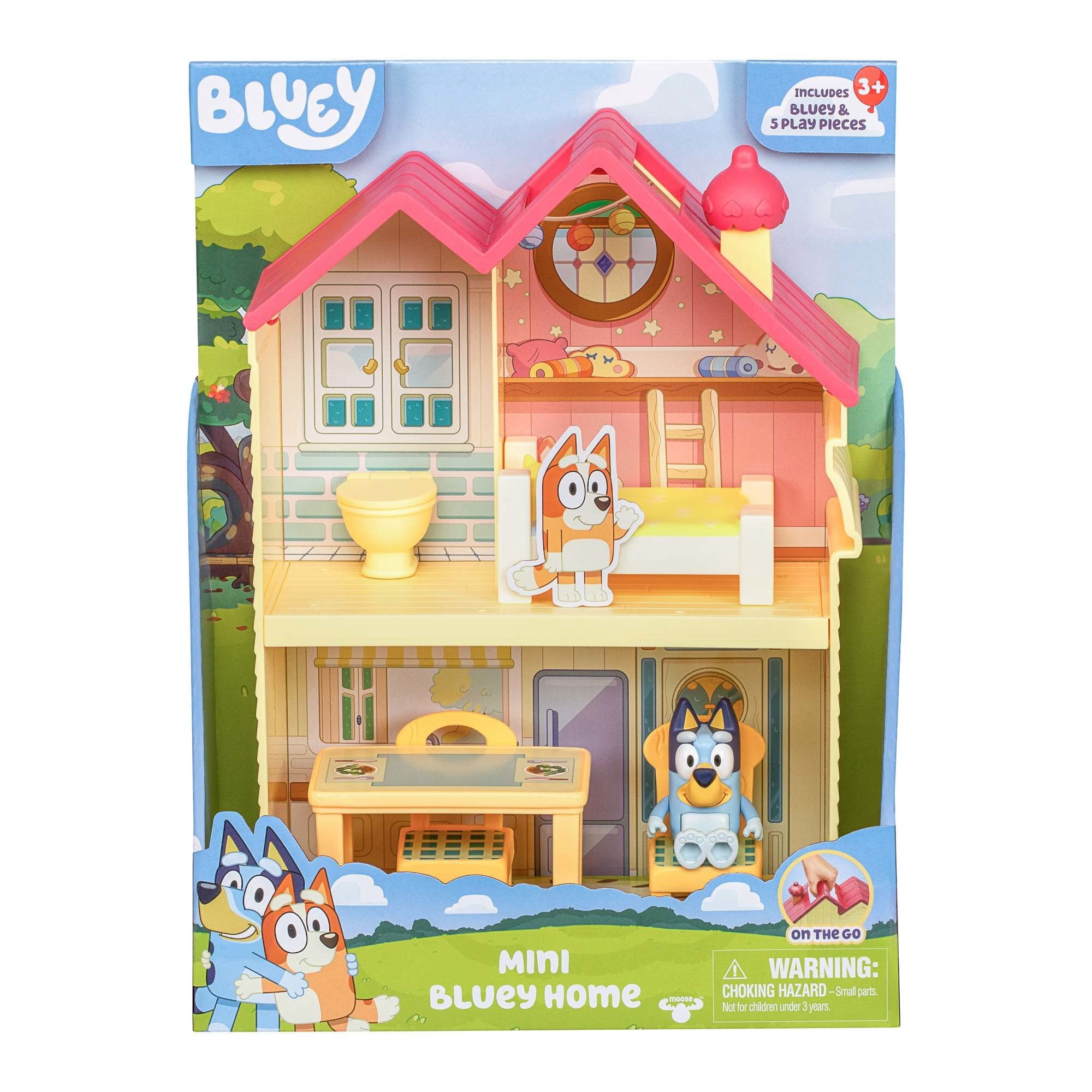 Juguete Preescolar Mini Casa de Bluey