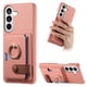 thumbnail image 1 of Funda FOXDOCK para Samsung Galaxy S26 Pro Protección Antigolpes, Función de Soporte, Con Anillo y Cartera Magnética-rosa, 1 of 6