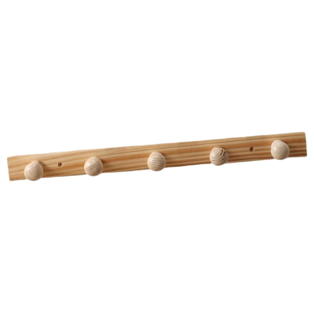 Ganchos De Madera Para Abrigos, Ganchos Para Batas, Toallero Para Puerta, Pared, Sala De Estar Y Baño