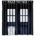 thumbnail image 1 of Cortina de ducha de Doctor Who, juego de cortina de baño con ganchos, tamaño 66 x 72 pulgadas, 1 of 3