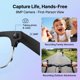 thumbnail image 3 of Gafas inteligentes Fecoul con cámara y video 1080P HD, 3 of 9