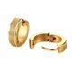 thumbnail image 1 of Pendientes De Aro De Acero Inoxidable 316L Para Mujer Para Hombre, Piercings De Oreja Huggie, Oro, 1 of 4