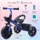 thumbnail image 3 of Triciclo Infantil Con Luces Led Y Cesta De Almacenamiento De 3 Ruedas, 3 of 6