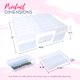 thumbnail image 4 of Caja de almacenamiento 4E's Novelty 16 unidades transparentes para fotos 4x6, 4 of 9