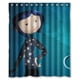 thumbnail image 1 of Cortina de ducha Coraline & the Secret Door, juego de cortinas de baño con ganchos, tamaño 60 x 72 pulgadas, 1 of 3