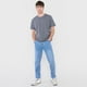 thumbnail image 4 of Polera Hombre R-Neck Lisa Gris Oscuro Corona, 4 of 5