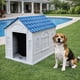 thumbnail image 5 of Casa Para Perro Pequeña Cool Pets 76x65x63Cm Techo Azul, 5 of 8