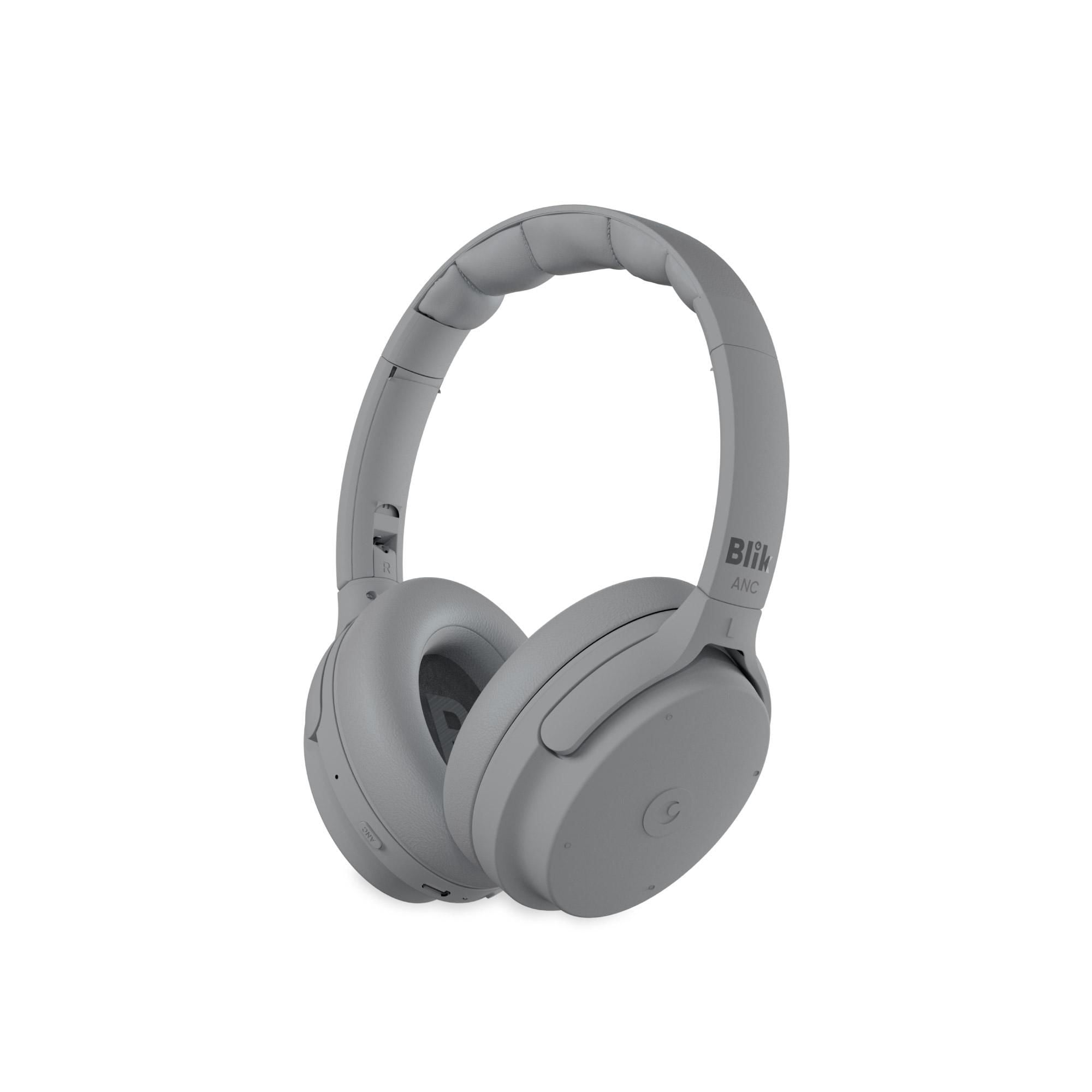 Audífonos Over Ear Blik Neo Cancelación De Ruido 60h Bluetooth Azul