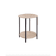 thumbnail image 1 of Mesa Lateral Redonda Estilo Industrial Any 2 Niveles, 1 of 3