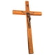 thumbnail image 3 of Estatua De Crucifijo De Jesús De Madera, Figurita Católica, Manualidades, Pared, Iglesia, Decoración, Regalo, 3 of 5