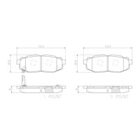 Pastillas Freno Para Auto Motaquip Lvxl2017