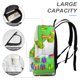 thumbnail image 4 of Charlie y los Números-theme Backpack, Campus style schoolbag Bookbag with Adjustable Shoulder Straps And Large Zip Compartment, Unisex Travel Bags.42x30x15cm, 4 of 6