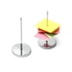 thumbnail image 2 of Soporte para recibos QWORK con forma de pincho, 16 unidades, 14 cm, color plateado, 2 of 8