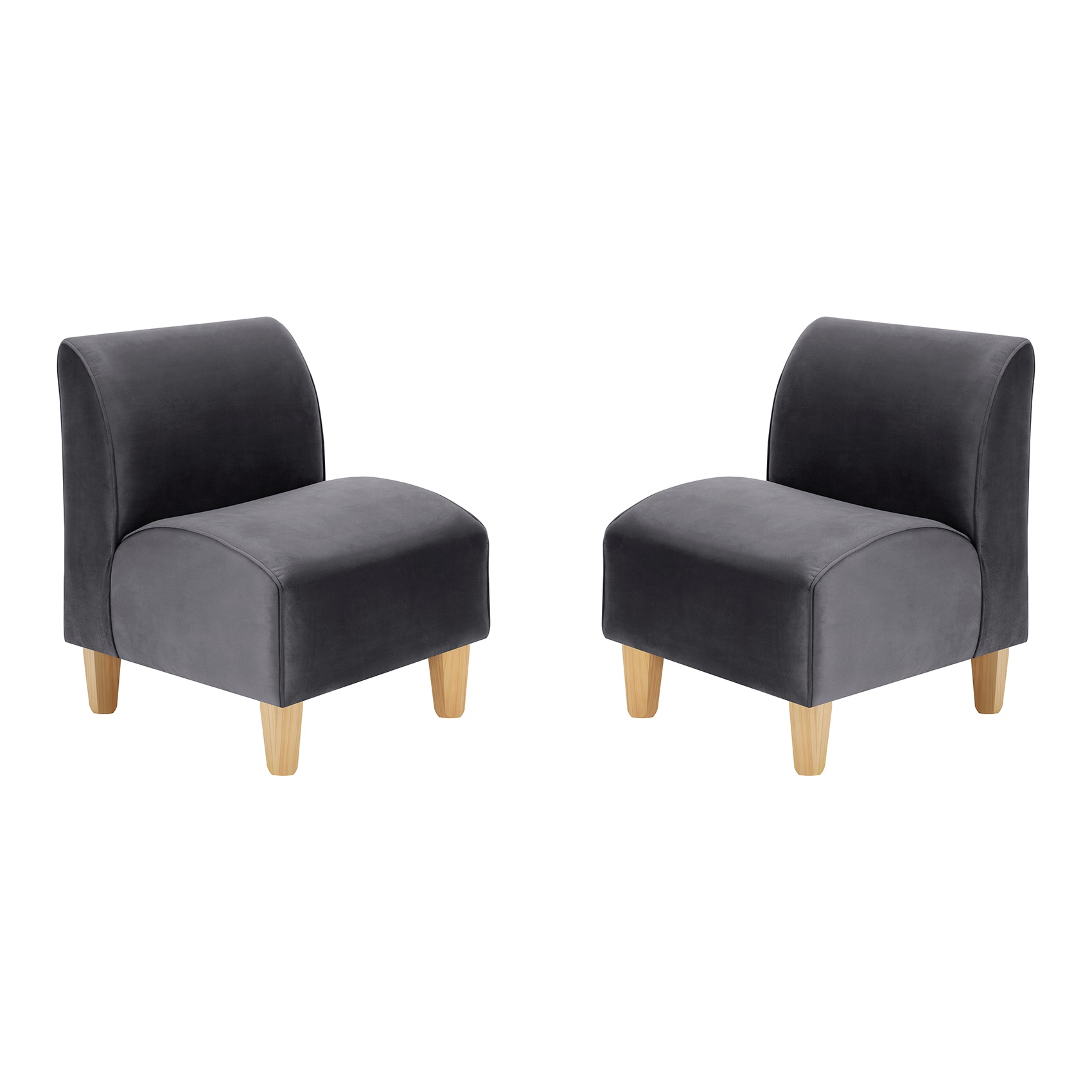 Bodevir - Set Poltrona Soft 1C Felpa 05 Gris