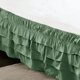 thumbnail image 2 of Faldón de Cama de 4 Capas Suxumhao Verde Full, 2 of 3