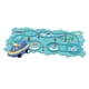 thumbnail image 2 of Puzzle Tracks Jigsaw Set Montessori Puzzle Track Toy Para Niños Pequeños Niñas Niños Mar 15pcs, 2 of 5