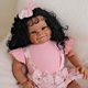 thumbnail image 4 of Muñeca bebé realista GYCV de 24" negra con peso, 4 of 5