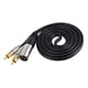 thumbnail image 3 of XLR 3Pin Macho A 2RCA Macho Jack Altavoz Conector De Cable Divisor De Audio 0.3M, 3 of 5