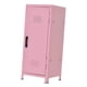 thumbnail image 3 of Mini Armario Que Sirve Como Caja de Almacenamiento Y Mueble para Juguetes. Caja Metálica con Dos Estantes para Guardar Cosméticos, Joyas Y Artículos D Rosa, 3 of 5