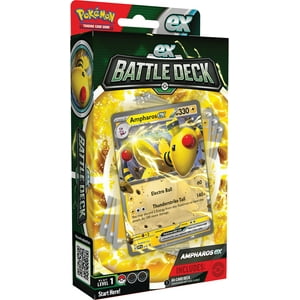 Pokémon - Juego De Cartas Coleccionables Pokemon Ampharos Ex Battle Deck