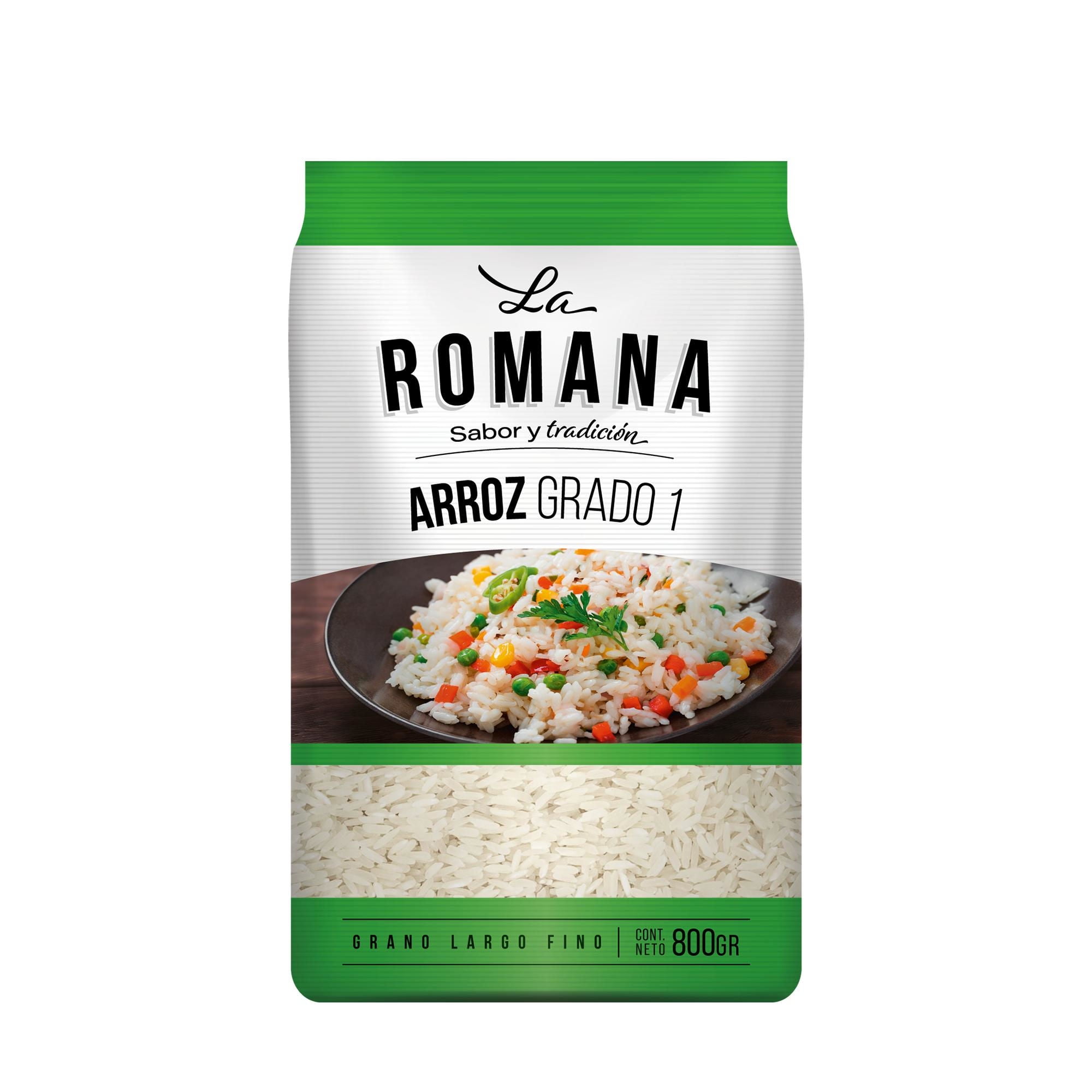 Arroz Grado 1 Grano Largo Bolsa 800 g La Romana