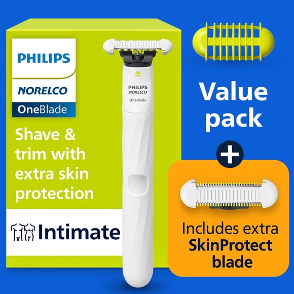 Philips Norelco OneBlade Intimate QP1924/71 Blanca