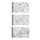 thumbnail image 5 of Rollo De Papel Para Colorear Grande De 3 Uds Con Números De Frutas De Dinosaurio De Línea Arrancable, 5 of 5
