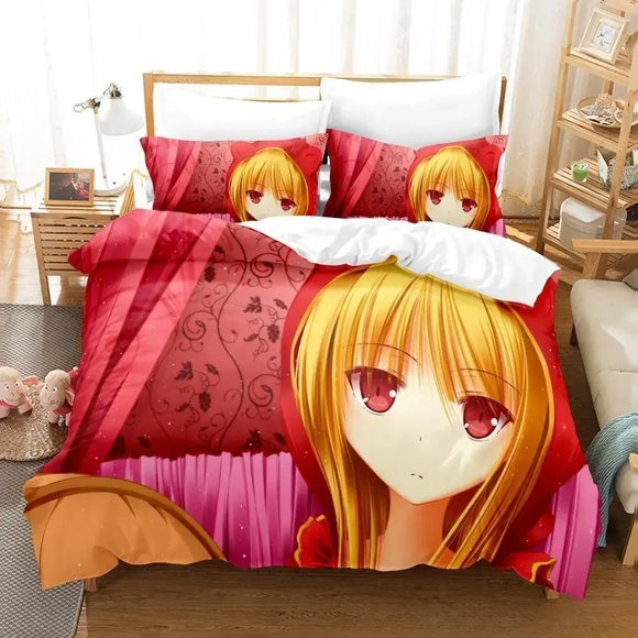 The Pet Girl of Sakurasou Bedding Set Bed Set Adult Kid Bedroom Duvet cover Sets Bed Bed Sheets