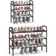 thumbnail image 1 of Zapatero SONGMICS, expandible, de 3 niveles, para 20 pares, color negro, 1 of 7
