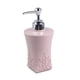 thumbnail image 4 of Champú Loción Bomba Manual Contenedor Jabón Dispensador De Líquidos Fondo Cuadrado Rosado, 4 of 5