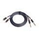 thumbnail image 5 of Rca Dual A Cable De Audio Dual De 6 35 Mm A Sólido Para Elertronic Qrgan 1 5 M, 5 of 5