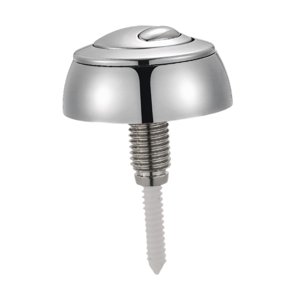 Magideal - Botón De Descarga De Inodoro, Botón De Presión De Repuesto, Válvula De Tanque, Botón De Tanque De Inodoro Redondo Ajustable, Botón De Descarga Doble P 57 X 58 Mm