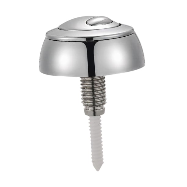Botón de descarga de inodoro, botón de presión de repuesto, válvula de tanque, botón de tanque de inodoro redondo ajustable, botón de descarga doble p 57 x 58 mm
