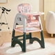 thumbnail image 1 of Adjustable Height Learning Chair for Babies - 3 In 1 Kids Plastic Toddler Booster Dining Eating Feeding Chair, 1 of 3