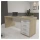thumbnail image 2 of Escritorio Top Roble-Blanco, 2 of 3
