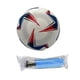 thumbnail image 4 of Bola de fútbol tamaño 5 Patrones de noticias de entrenamiento de fútbol Patrones de noticias deportivas Fútbol deportivo para practicar regalos cubier Blanco, 4 of 5